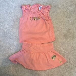 Gymboree Kids Matching Set - Peach